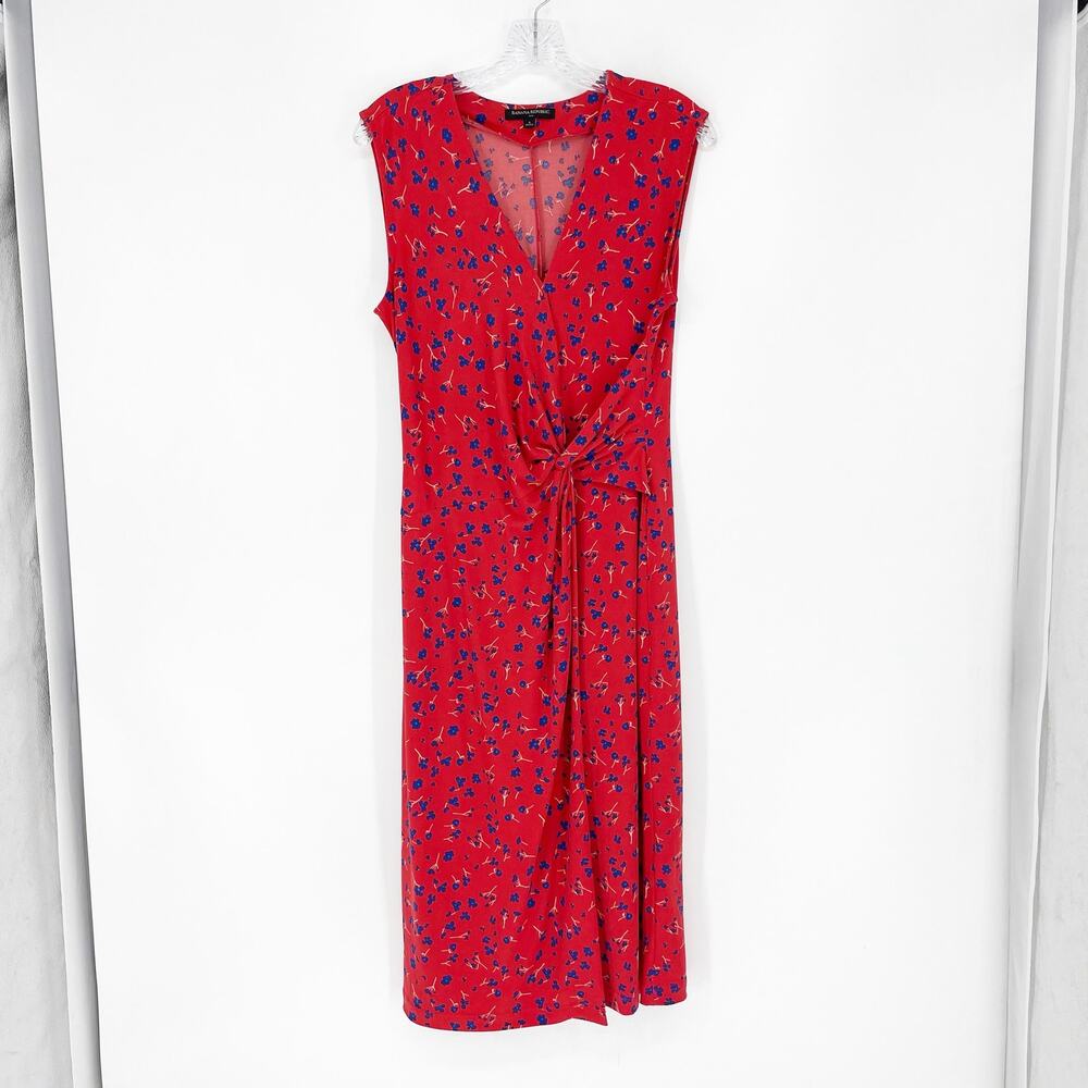 Banana Republic Sleeveless Floral Dress Size Small